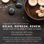 Women's November Wellness Program-Relax, Refresh, Renew