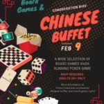 Chinese Buffet and Board Game night