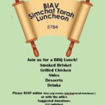 Simchat Torah luncheon